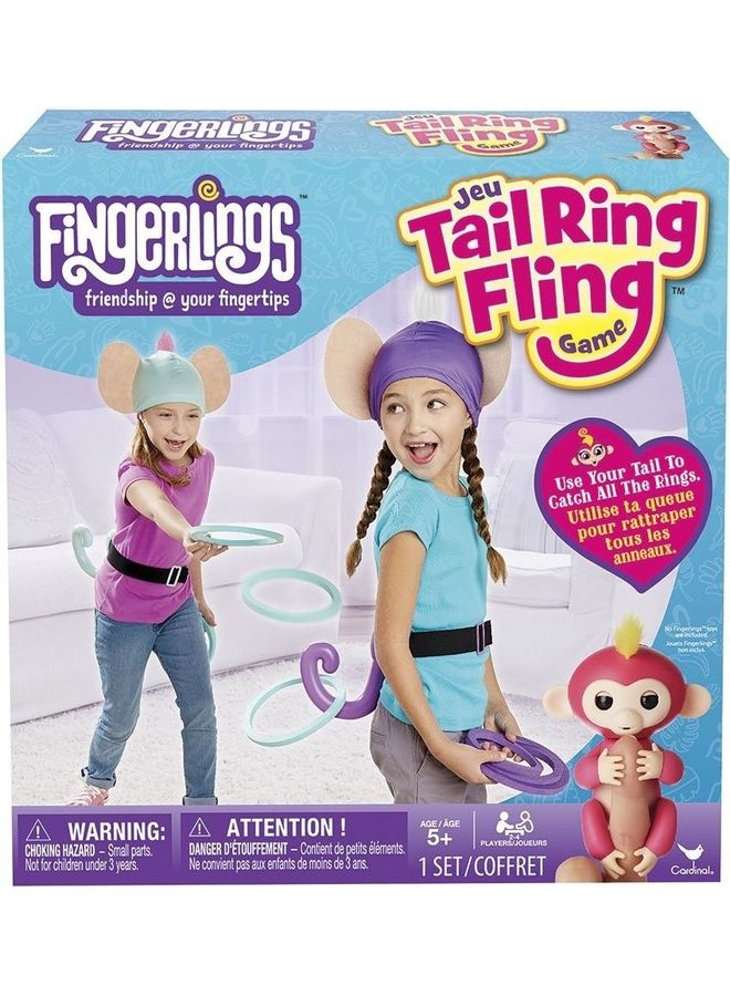 كاردينال Fingerlings Tail Ring Fling Game - Image 2
