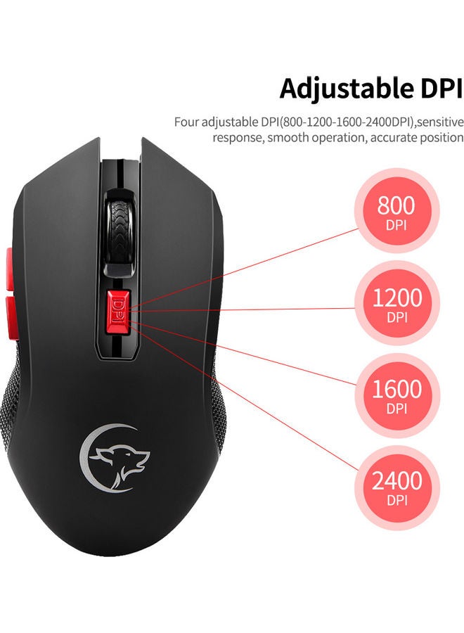 YWYT Wireless Mouse Black - Image 4