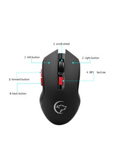 YWYT Wireless Mouse Black  - Image 5