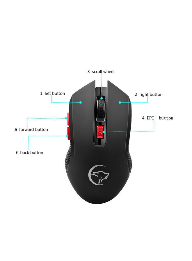 YWYT Wireless Mouse Black - Image 5