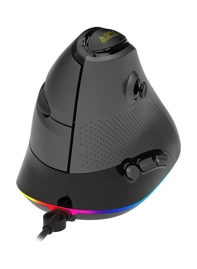 Ajazz AJ307 Vertical Gaming Wired Mice Black - Image 4