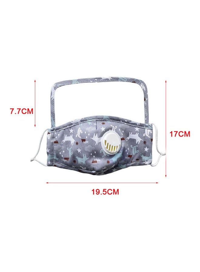 SAPU Washable Dust Filter Mask With Detachable Eyes Shield  - Image 2