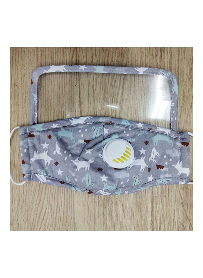 SAPU Washable Dust Filter Mask With Detachable Eyes Shield  - Image 3