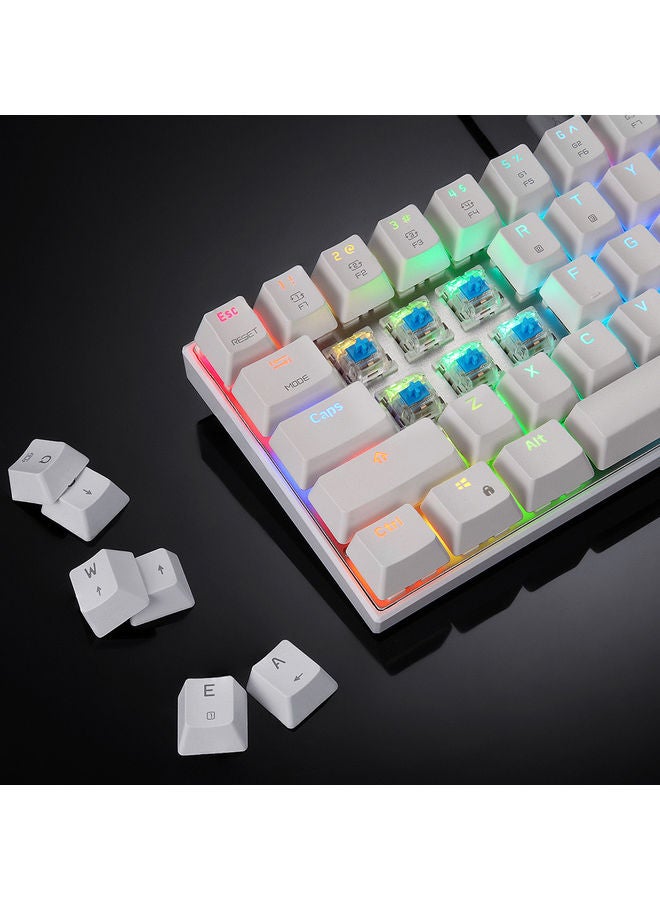 Motospeed - Wired Mechanical Keyboard White - Image 1