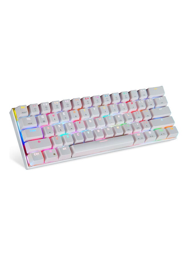 Motospeed - Wired Mechanical Keyboard White - Image 1