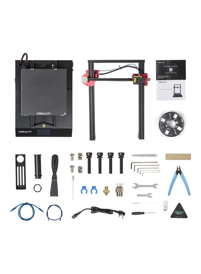 Creality 3D - CR-10S Pro V2 Upgraded High Precision 3D Printer Black - Image 1