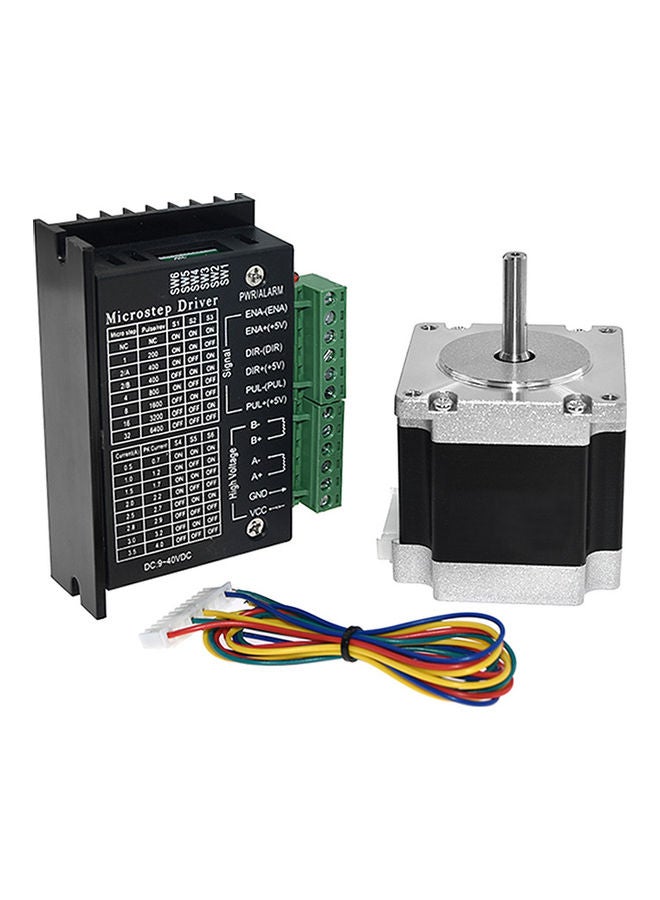 أيبيسي محرك خطوي للطابعة ثلاثية الأبعاد وللتصنيع بالتحكم الرقمي باستخدام الحاسوب أسود - Image 2