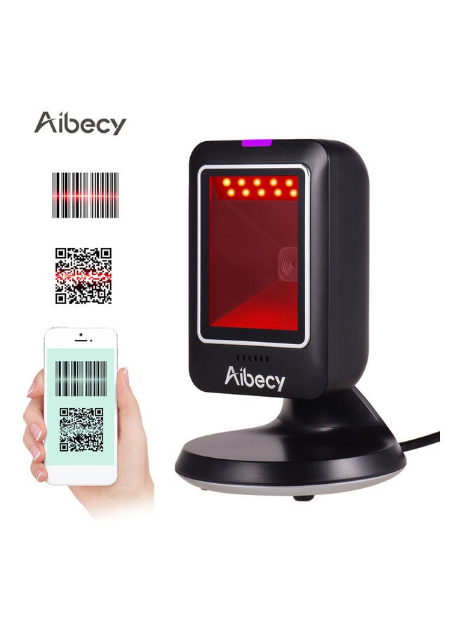 Aibecy Omnidirectional Barcode Scanner Black - Image 1