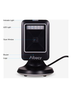Aibecy Omnidirectional Barcode Scanner Black  - Image 3