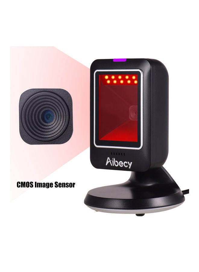 Aibecy Omnidirectional Barcode Scanner Black - Image 5