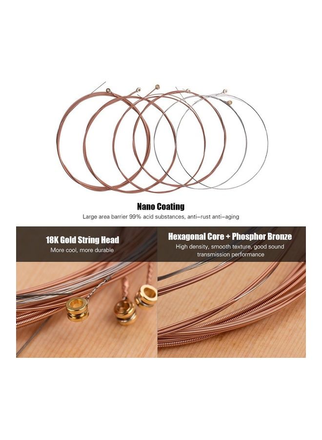 6-Piece Guitar Strings Set - v1602847675/N39393240A_4