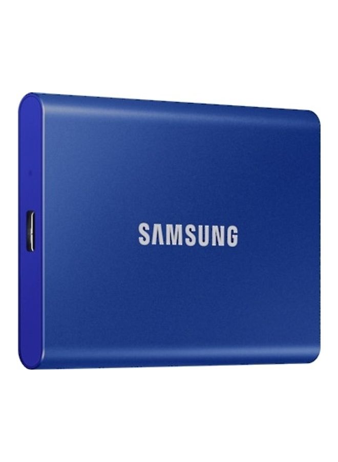 Samsung MU-PC500H/WW T7 USB 3.2 Portable Solid State Drive, 500GB, Read-1,050MB/s write-1,000MB/s Indigo Blue 500.0 GB - Image 4