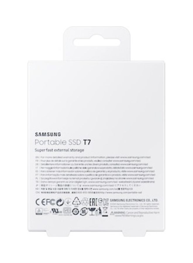Samsung MU-PC500H/WW T7 USB 3.2 Portable Solid State Drive, 500GB, Read-1,050MB/s write-1,000MB/s Indigo Blue 500.0 GB - Image 5