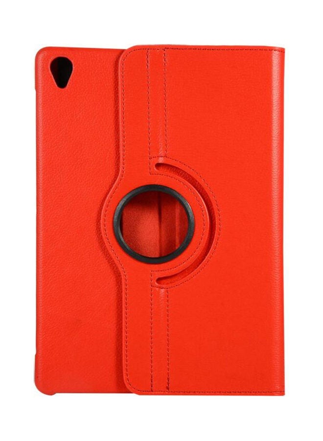 لاكي غطاء حماية واقٍ دوار وقابل للطي لجهاز هواوي ميت باد برو أحمر - Image 2