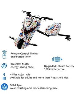 Cool Baby 3 Wheels Drifting Electric Power Scooter 90x60x30cm  - Image 3
