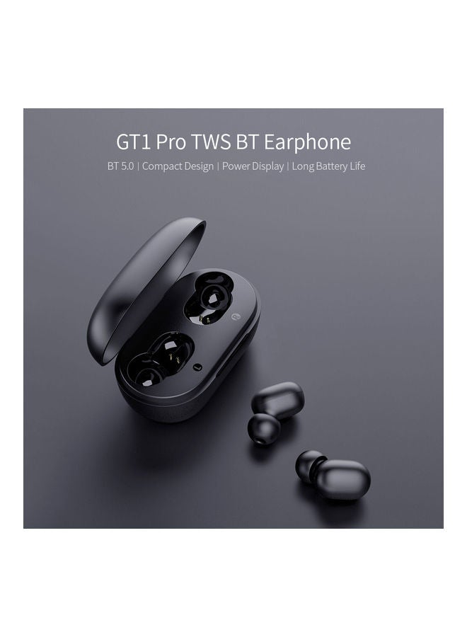 GT1 Pro TWS BT Earphone In-ear Headset Mini Waterproof Sports Earbuds  with Long Endurance Battery Touch Control