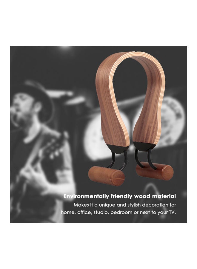SAMDI SD-009Wa-2 Headphone Stand Headset Hanger Earphone Holder Wooden Headset Rest with 3M Protective Back Pad for All Size HeadphoneFor PS4/PS5/XOne/XSeries/NSwitch/PC  - Image 5