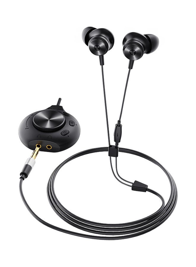 Bluedio Li pro Wired Earphone In-ear Headphone 7.1 Channel HiFi Stereo Headphone Sports Earphone for PC Laptop Microphone Black