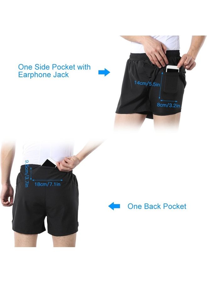 ARSUXEO Gym Workout Shorts XL  - Image 2