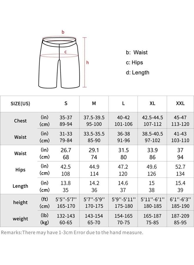 ARSUXEO Gym Workout Shorts XXL  - Image 3