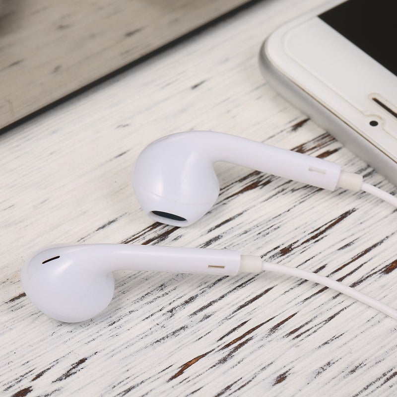 Generic Type-C Line Control Earphone With Mic Black  - Image 2