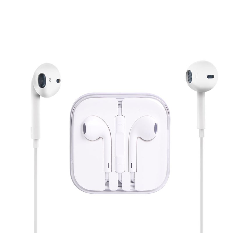 Generic - Universal In-Ear Wired Earphone White - Image 1