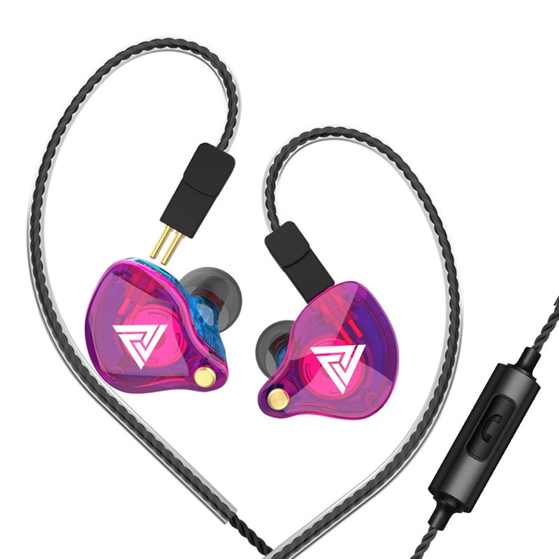 QKZ VK4 Wired In-Ear Sport Headphones Multicolour  - Image 1