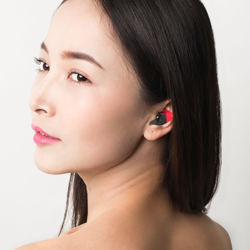 Generic - ES01 TWS Touch-Controlled Earbuds Black and Blue - Image 1