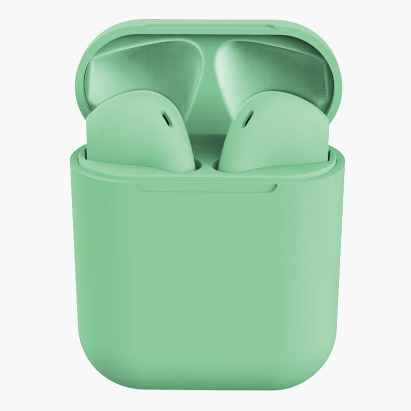 Generic - Inpods 12 Wireless Stereo In-Ear Smart Earbuds Green - Image 1