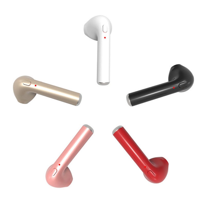 Generic - Bluetooth In-Ear HiFi Stereo Earbuds Pink - Image 1