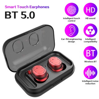 TWS-8 Bluetooth In-Ear Sports Earbuds Red - v1602851651/N40972113A_1