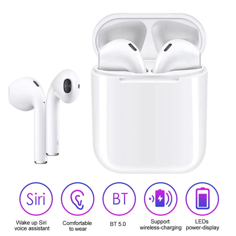Generic - I11 TWS Bluetooth In-Ear Sport Earbud White - Image 1