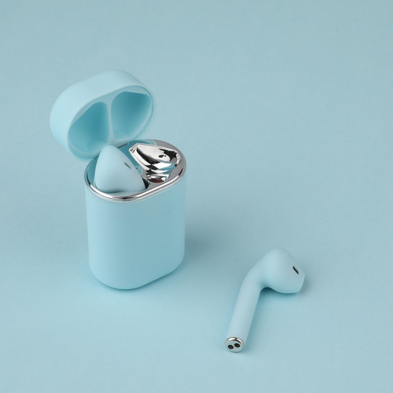 Generic - TWS-S9mini Wireless In-Ear Sport Earbuds Blue - Image 1