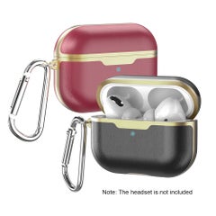 Generic Protective Case Cover For AirPods Pro Black and Gold  - Image 5
