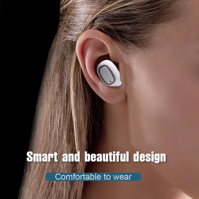 Generic - S9 TWS Bluetooth In-Ear Earbuds White - Image 1