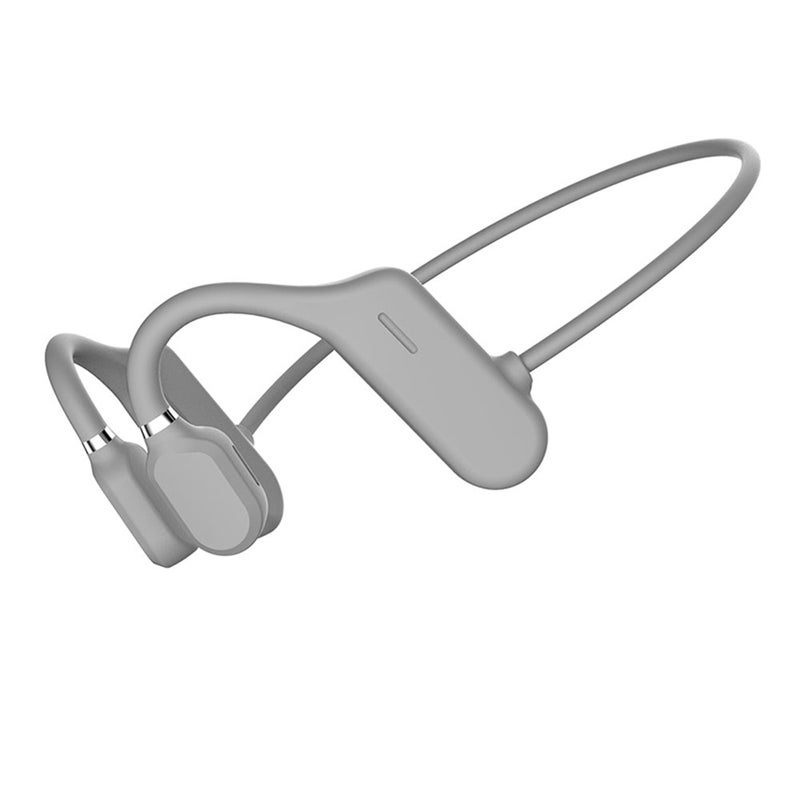 Generic Wireless Bluetooth Sports In-Ear Headset Grey  - Image 1