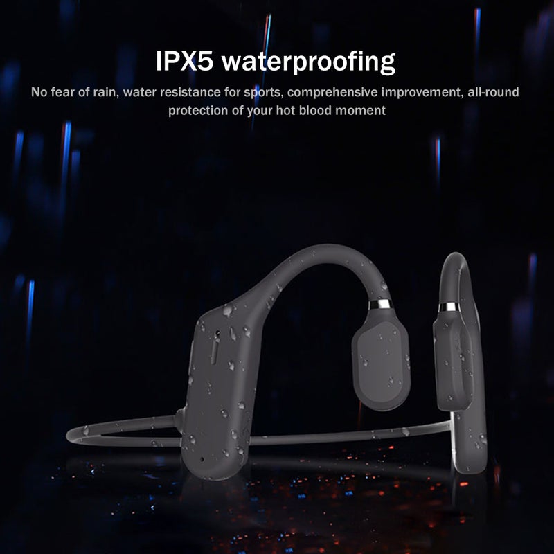 Generic Wireless Bluetooth Sports In-Ear Headset Grey  - Image 4