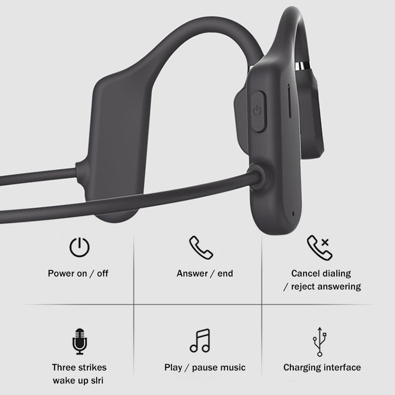 Generic Wireless Bluetooth Sports In-Ear Headset Red  - Image 4