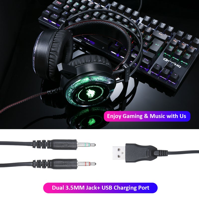Wired Over-Ear Gaming Headset - Image 2