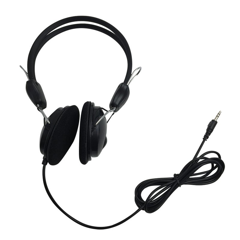 Generic Wired Over-Ear Headset For Industrial Metal Detector Black  - Image 1