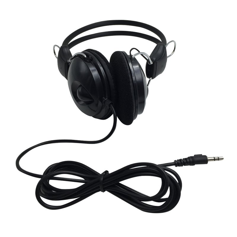 Generic Wired Over-Ear Headset For Industrial Metal Detector Black  - Image 5