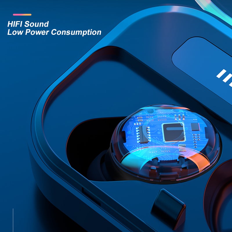T11 TWS Bluetooth Sports Earbuds Black  - Image 5