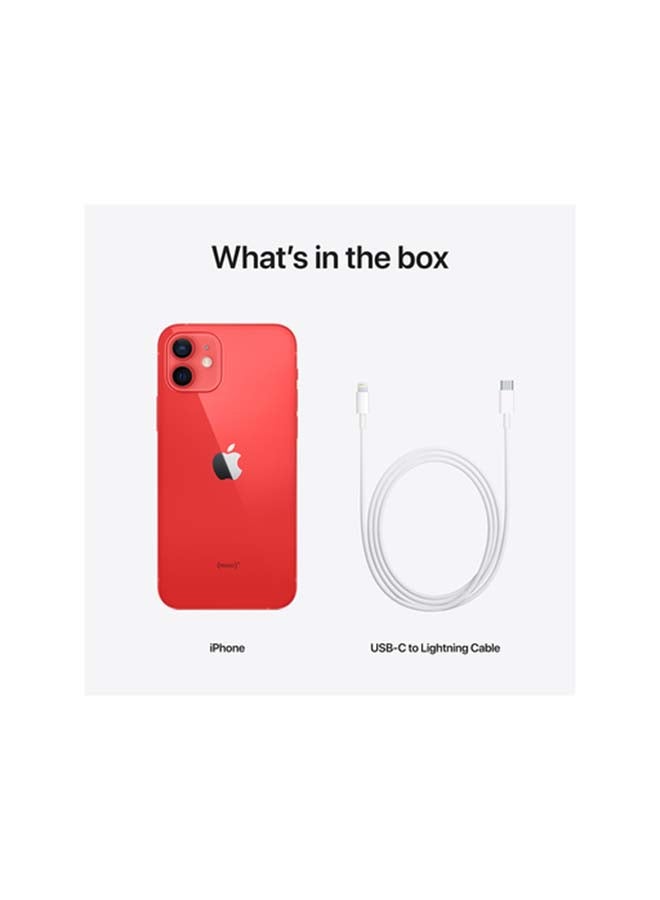 iPhone 12 With Facetime 128GB (Product) Red 5G - Middle East Version