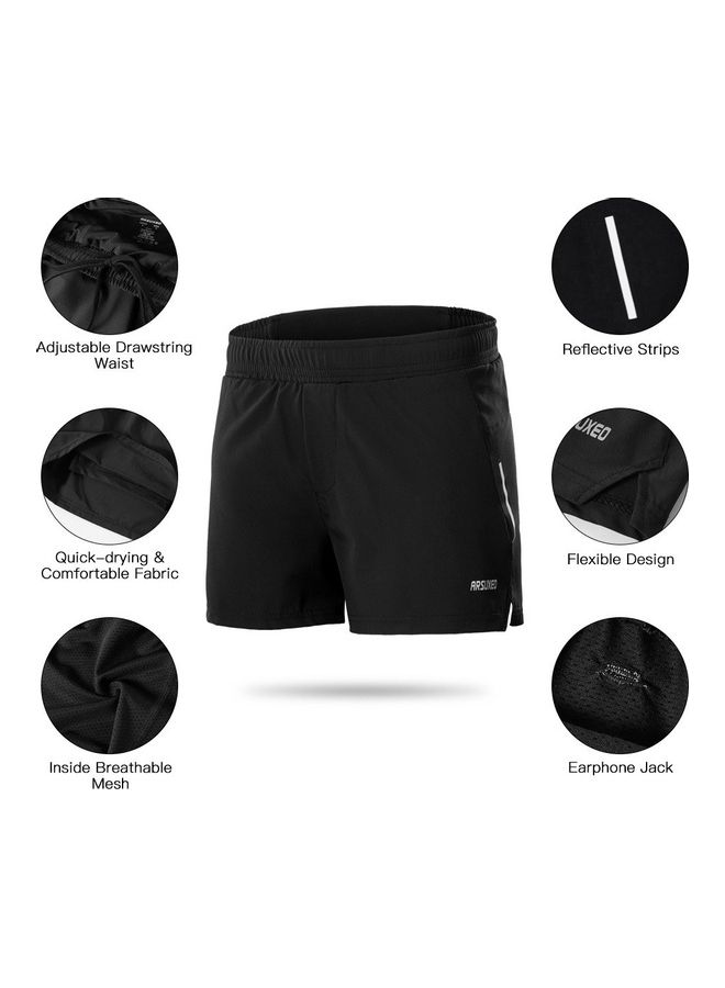 ARSUXEO Gym Workout Shorts L  - Image 5