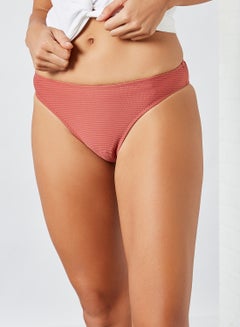 trendyol Textured Bikini Bottom Dustyrose  - Image 1