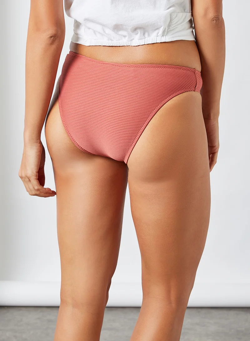 trendyol Textured Bikini Bottom