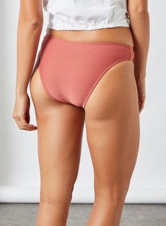 trendyol Textured Bikini Bottom Dustyrose  - Image 2