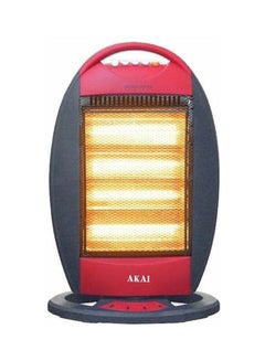 أكاي مدفأة هالوجين كهربائية للغرف بـ 4 أنابيب 
بقدرة 1600 وات 1600.0 W AKAI-04L أسود/أحمر  - Image 1