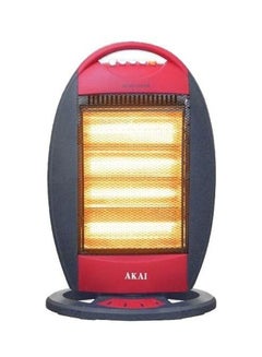 أكاي مدفأة هالوجين كهربائية للغرف بـ 4 أنابيب 
بقدرة 1600 وات 1600.0 W AKAI-04L أسود/أحمر  - Image 2
