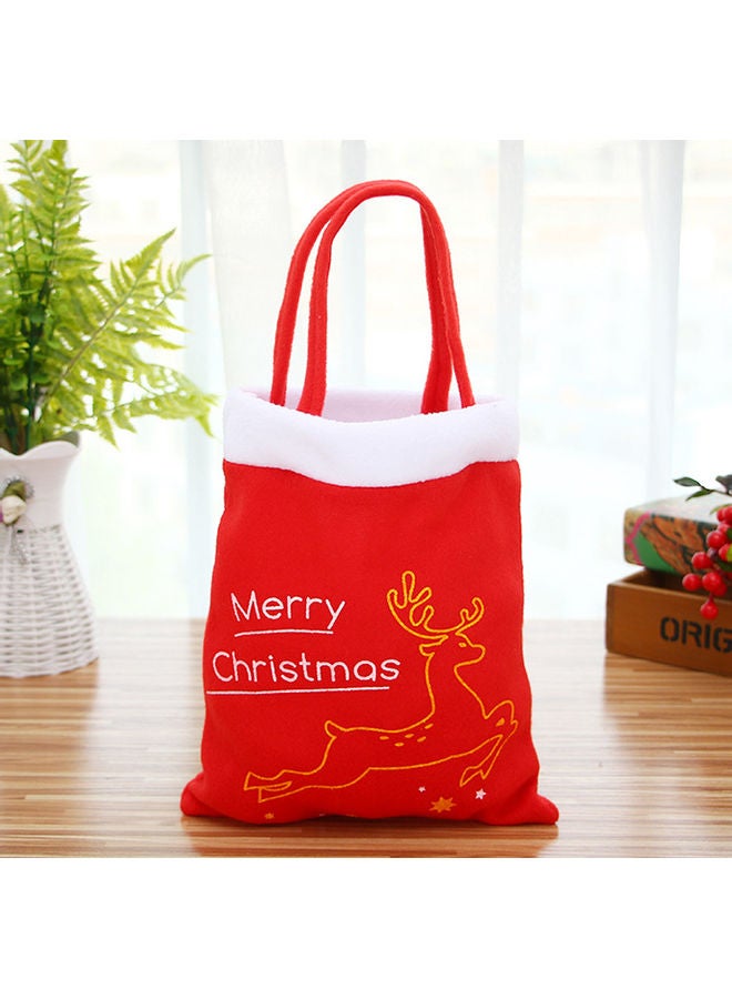 بيوينتي حقيبة يد بطبعة غزال أحمر/أبيض - Image 2